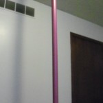 Peekaboo Hot Pink Dance Pole