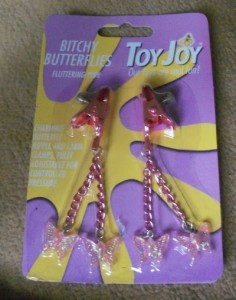 Toy Joy Bitchy Butterflies Nipple Clamps