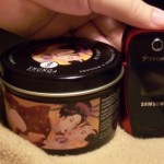 Shunga Desire Massage Oil Candle - Pink Cherry Sex Toys