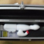 Small Lockable Vibrator Case Black