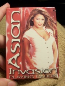 Asian Invasion Playing Cards
