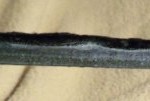 Paddle with Black Faux Fur
