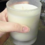 Frosted Glass Soy Wax Candle
