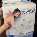 Sex in the Shower Fog Free Suction Cup Shaving Mirror