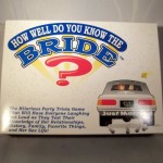 "How Well do you Know the Bride?" Board Game
