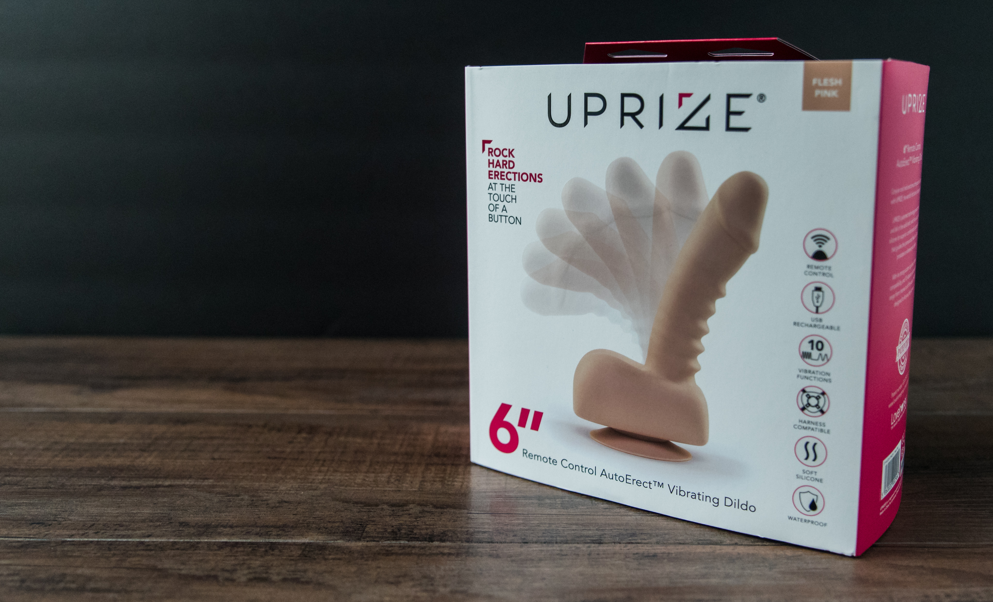 Uprize Remote Control Erecting Realistic Dildo Vibrator Review - Kinky World