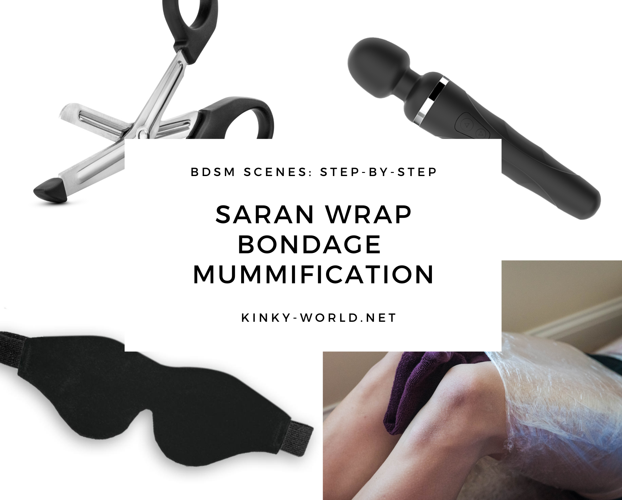 BDSM Scenes, Step-by-Step Saran Wrap Mummification (Beginner-Friendly!)