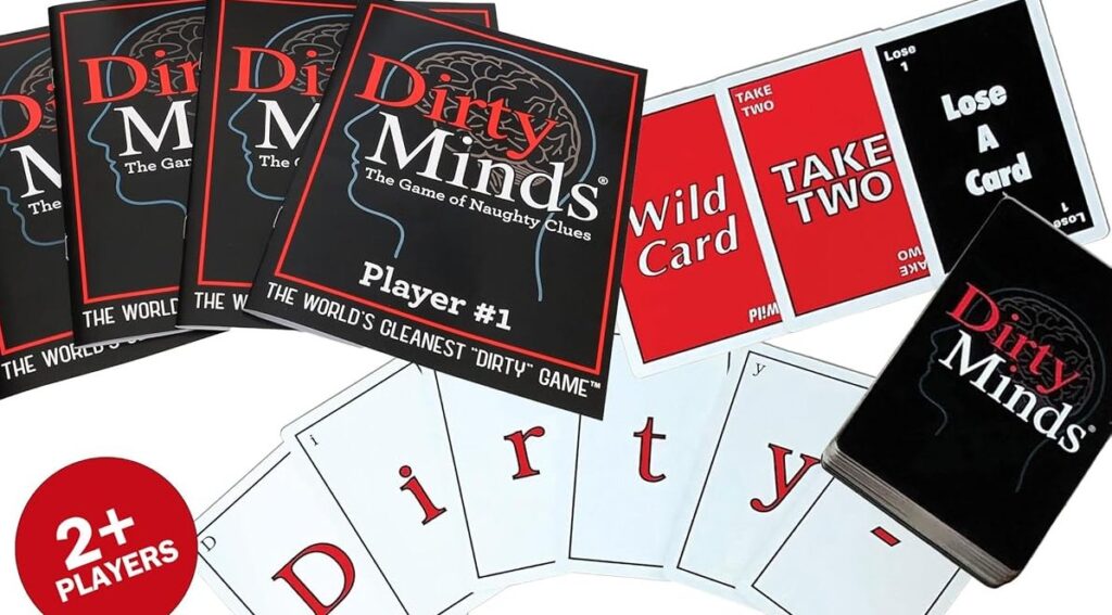 Some of the cards and booklets included in Dirty Minds