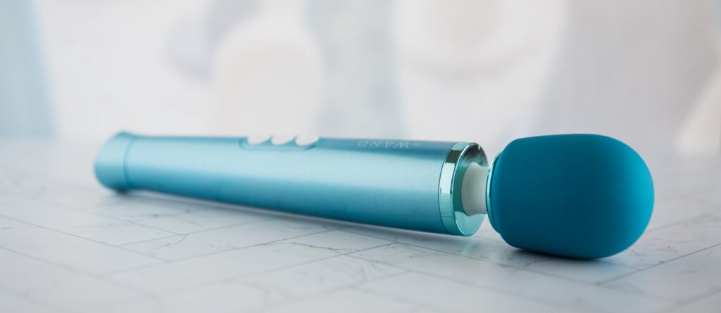 Angled shot showcases the smooth, slick-looking plastic of the handle.