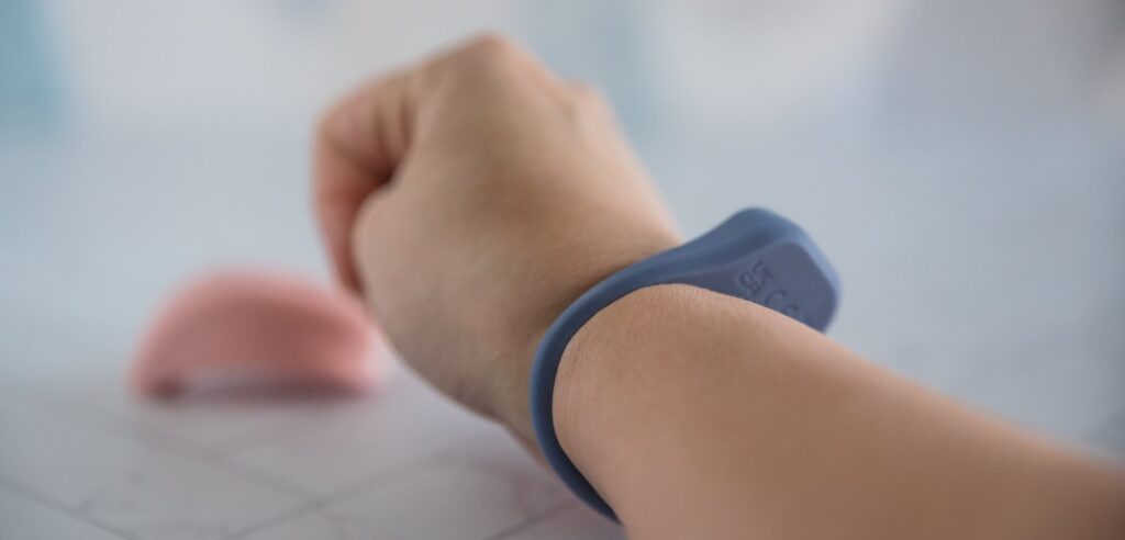 I'm wearing the LuxHim cock ring around my wrist. It fits really tightly onto my wrist but it does fit. For my Luxus review.