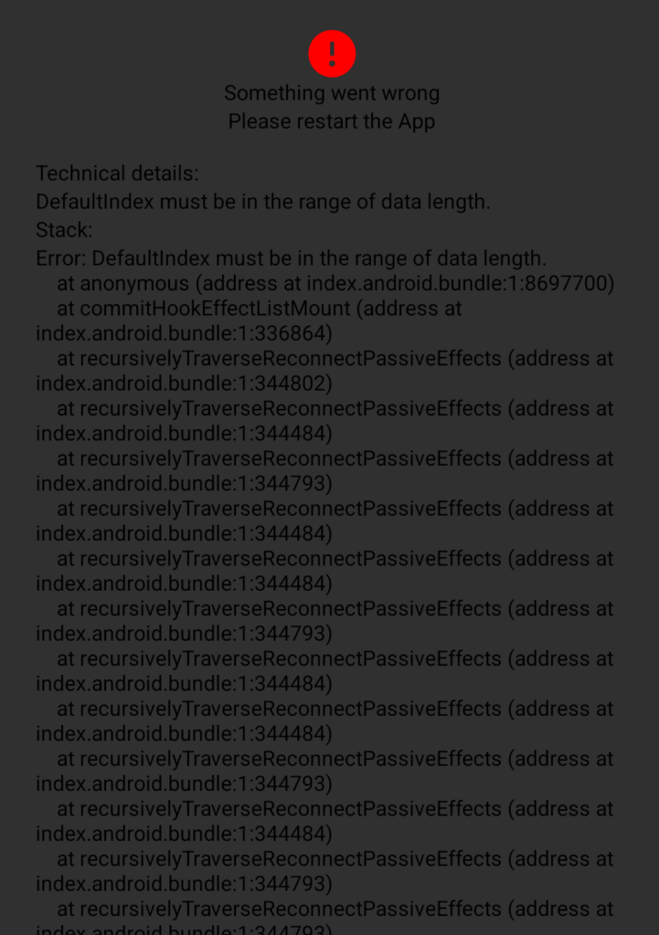Screenshots of the Luxus app. It's an error screen that doesn't allow access to that feature. For my Luxus review.