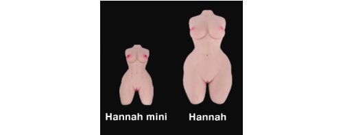 The Hannah full-sized and mini shown next to one another